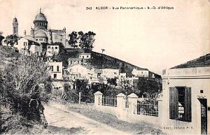 ALGER - NOTRE-DAME D'AFRIQUE - VUE PANORAMIQUE